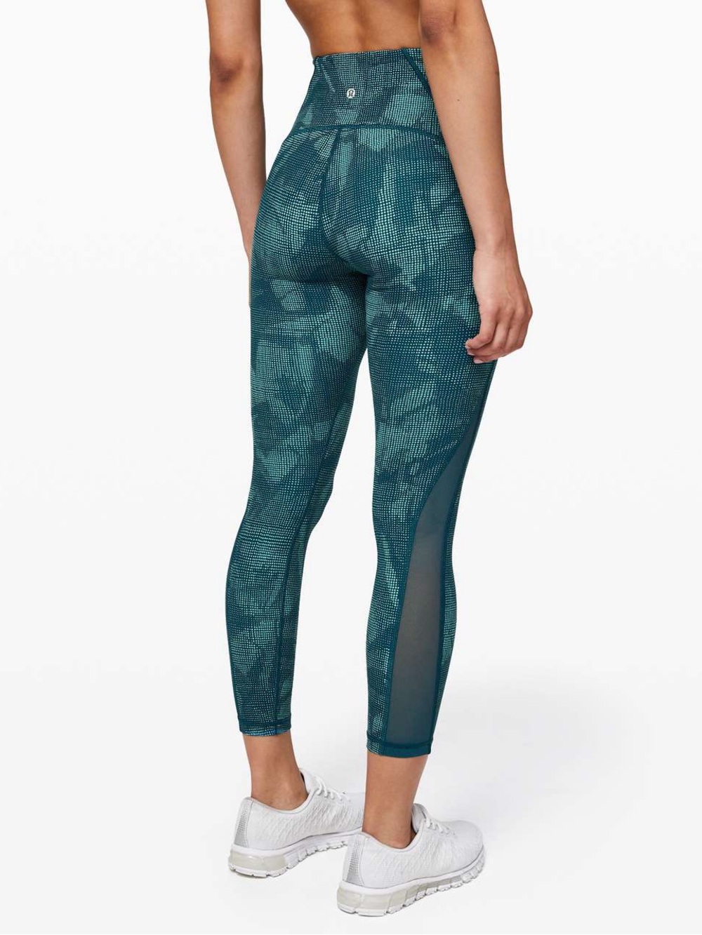 Lululemon Speed Up Tight Full On Luxtreme Pretty Teal Blue Leggings Pants Size 6